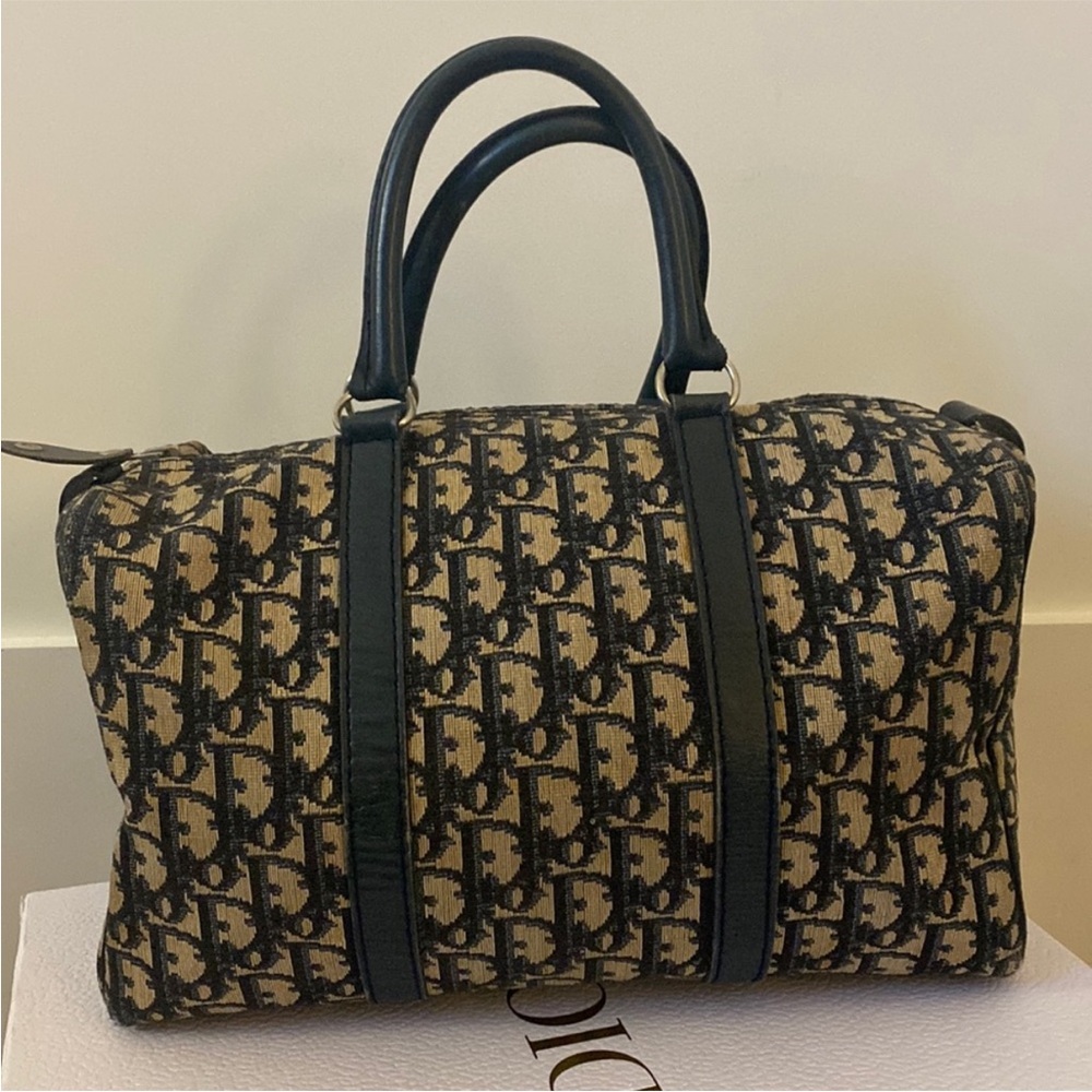 Dior Monogram Boston Bag